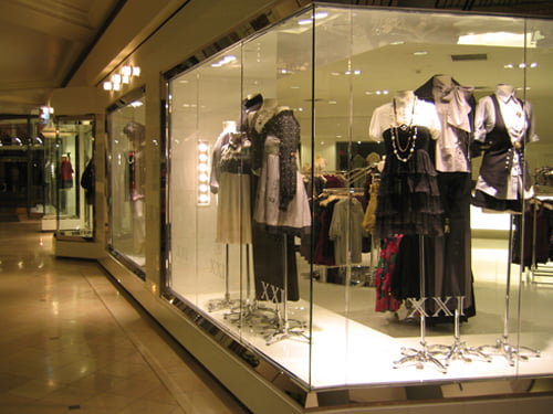 Interior Mall Storefront