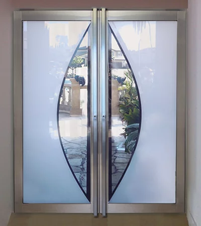 Laminated Glass Inlay Custom