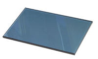 Mirrored Blue Glass Sample