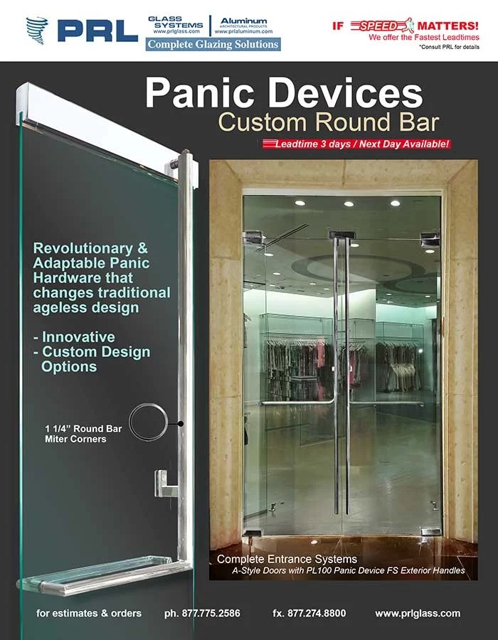 Panic Device Round Profile