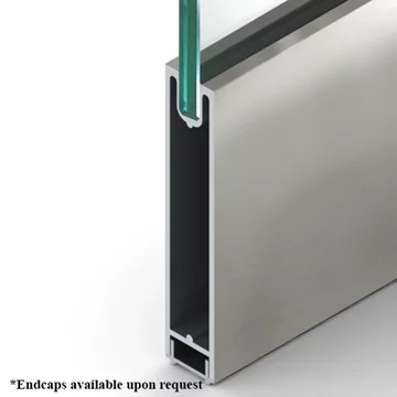 Square Dryset Rail Clear